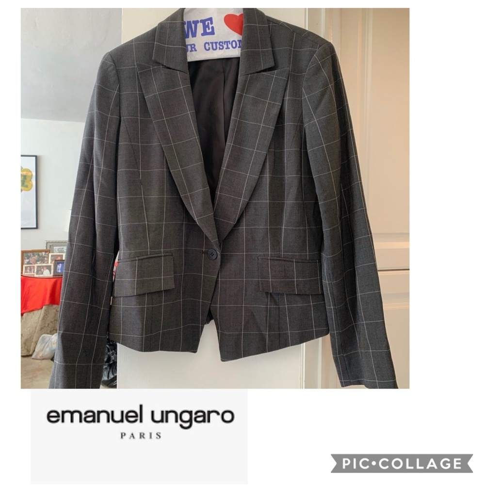 Emanuel Ungaro Blazer Jacket Sz 10